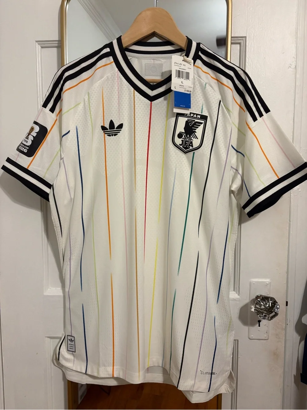 adidas Japan World Cup 2026 Away Soccer Jersey Authentic Player Issue